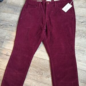 Corduroy Pants 16/33 NWT